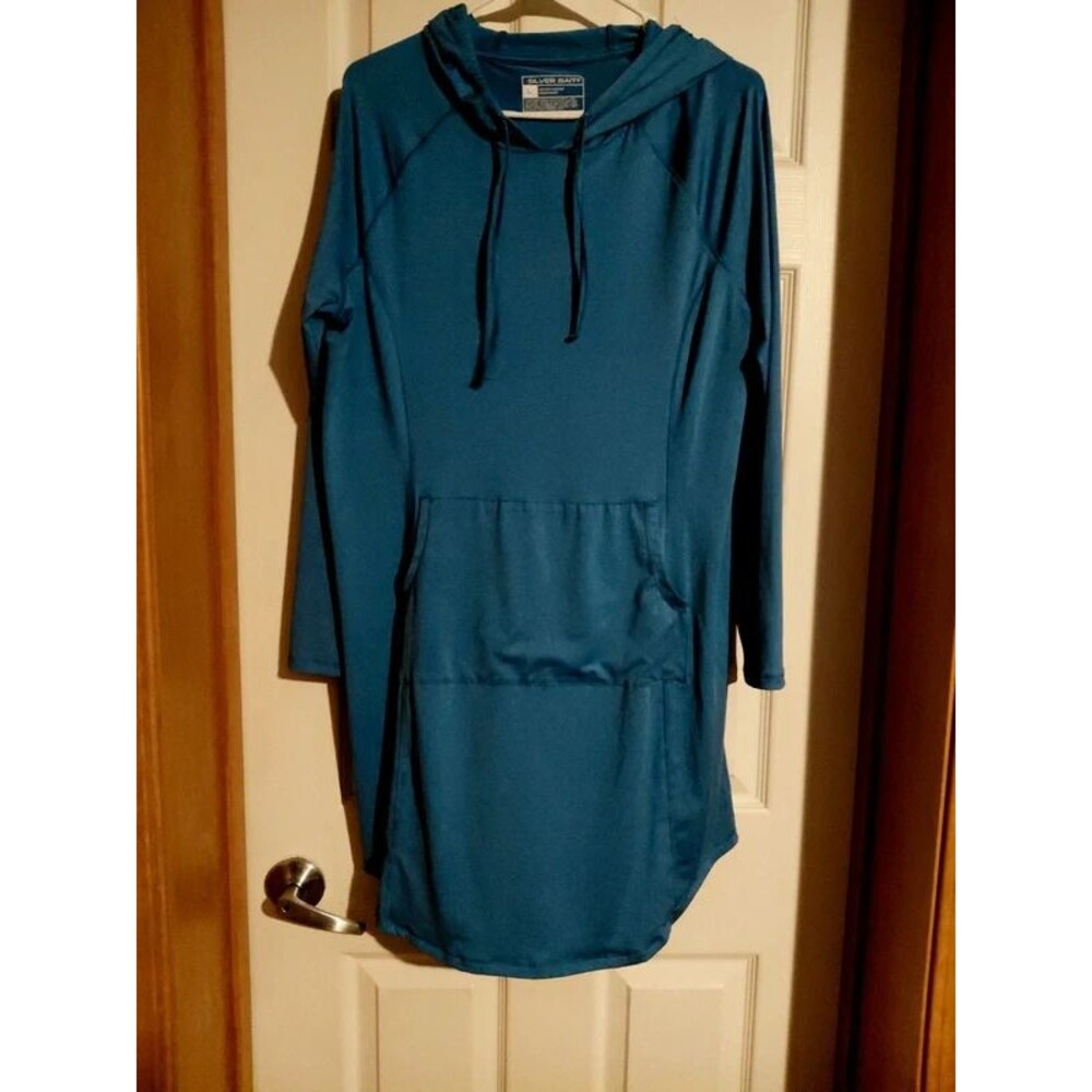 Silver Bait Long hoodie/dress-L